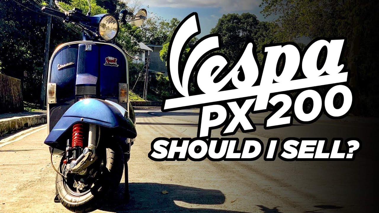 VESPA PX 200 / SHOULD I SELL ? / MOTO WALK AROUND / 1-25-21