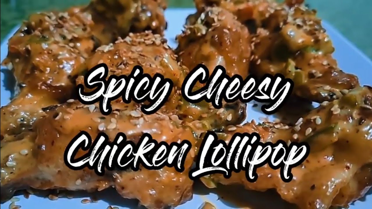 Spicy Cheesy Chicken Lollipop | Easy Recipe
