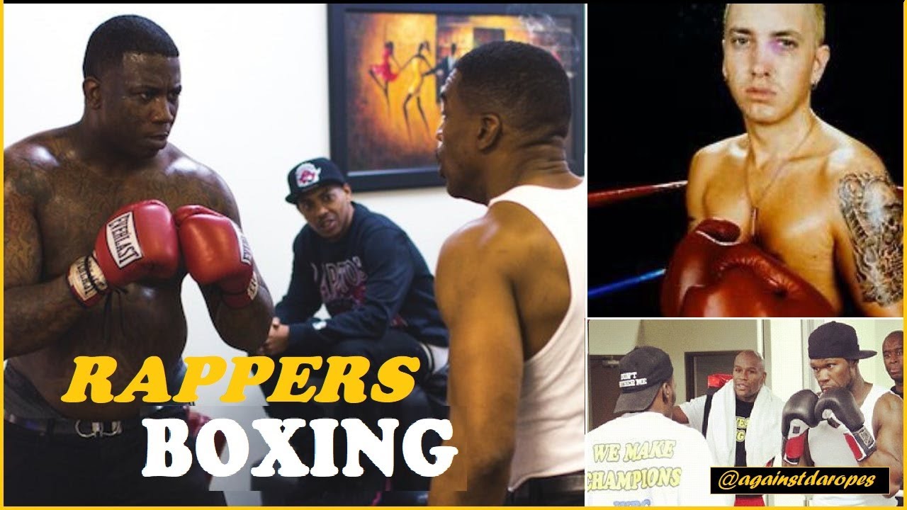 RAPPERS BOXING [50 Cent, Rick Ross, Gucci Mane , Eminem, Meek Mill]