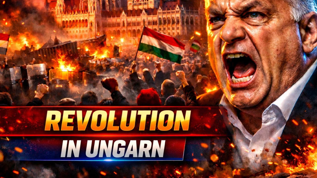 REVOLUTION in Budapest: Menschen ERHEBEN sich gegen Orban! Proteste in Ungarn