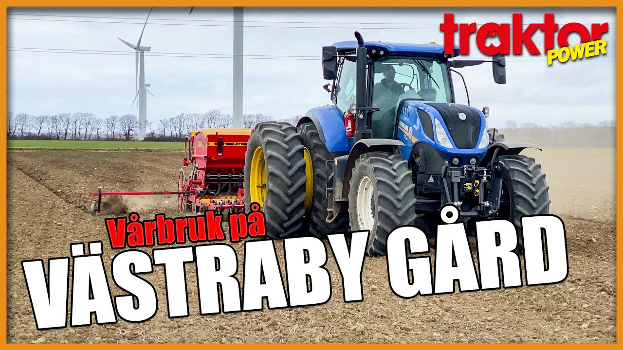 Vårbruk på Västraby Gård (2021)
