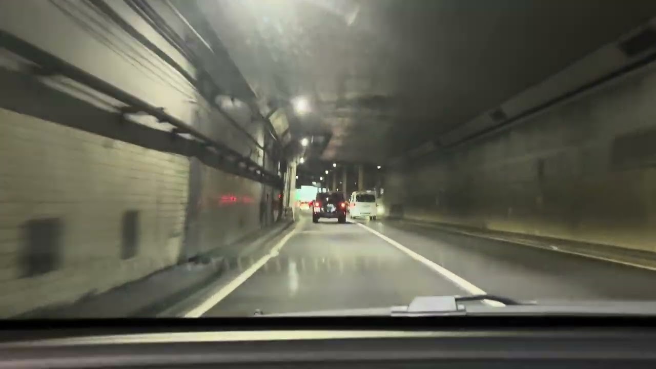 首都高速1号線／入谷〜鈴ヶ森…夕前からの映像