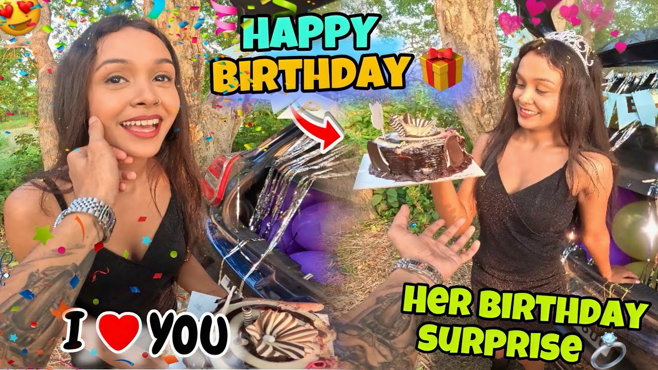 FINALLY PRIYA KO SURPRISE DE HI DIYA USKE BIRTHDAY PAR🎁😍||HAPPY BIRTHDAY BABY💚