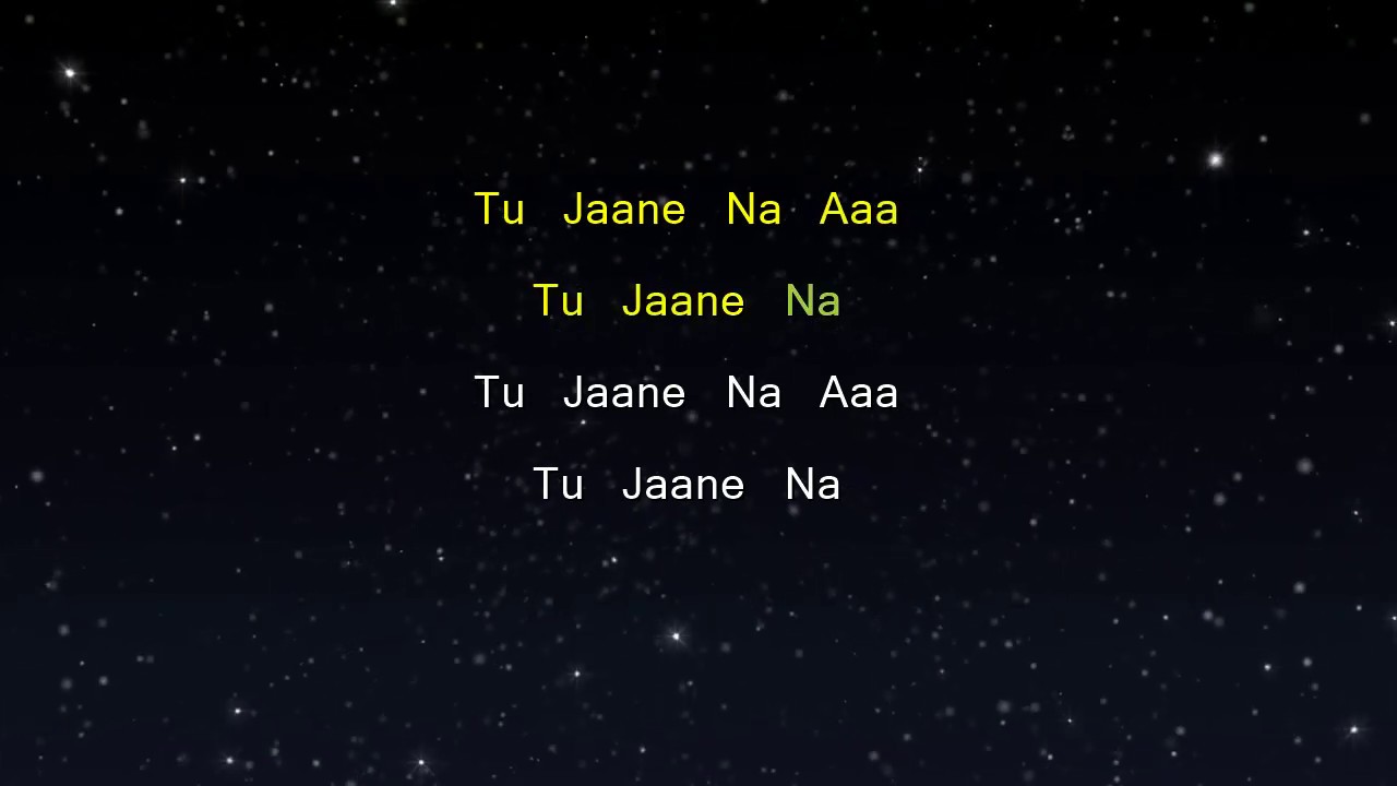 Tu Jaane Na - Ajab Prem Ki Ghazab Kahani (Karaoke Version)