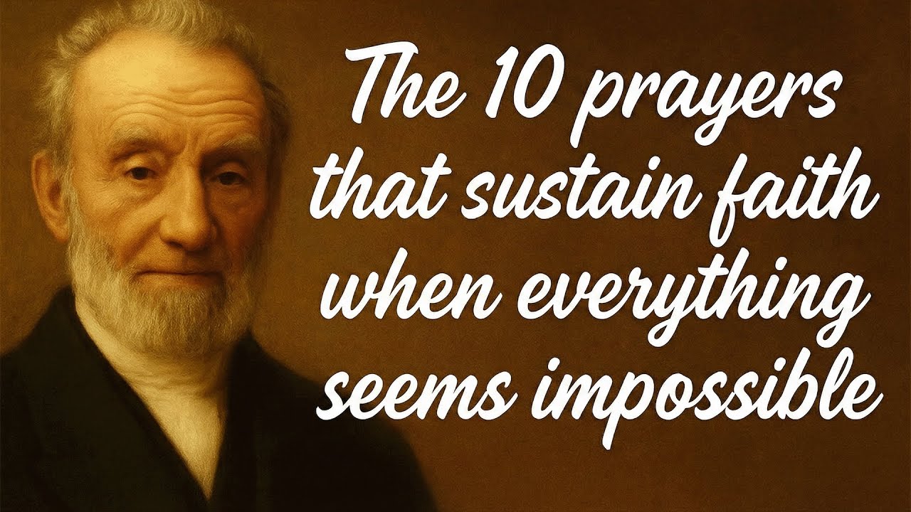 The 10 Prayers That Sustain Faith When Everything Feels Impossible - George Müller