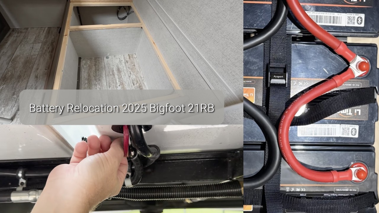 2025 Bigfoot Travel Trailer Battery Relocation