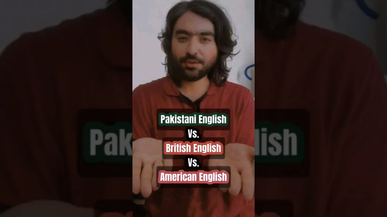 British English Vs. American English Vs. Pakistani English 🤣 @EnglishTelly