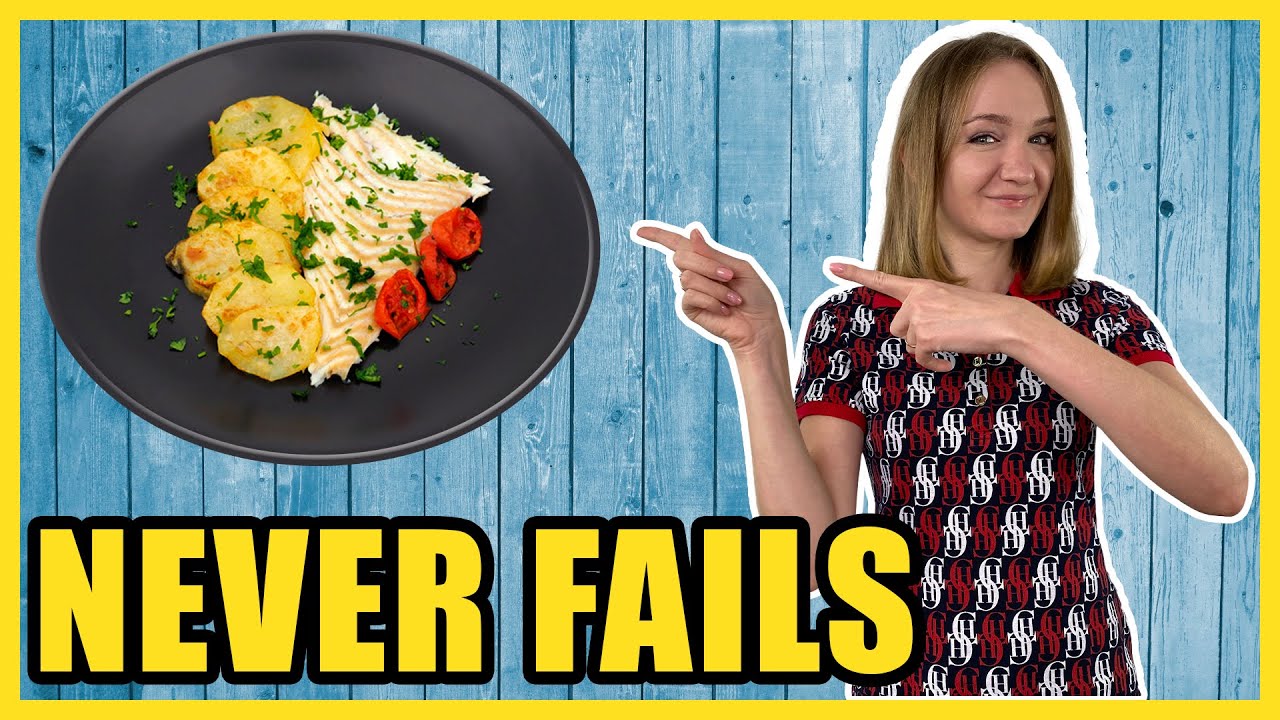 Cooking Turbot Fish In Oven 🐟🐟 (EASY RECIPE)