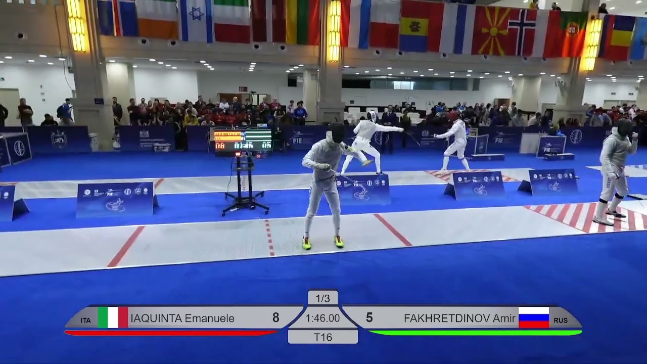2026 352 T16 07 M F Individual Tbilisi GEO 8 FAKHRETDINOV RUS vs IAQUINTA ITA