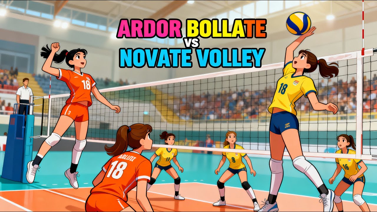 CAMPIONATO U18 Fipav - 2025/26  - 30.11 - Ardor Bollate vs Novate Volley - 1 - 3