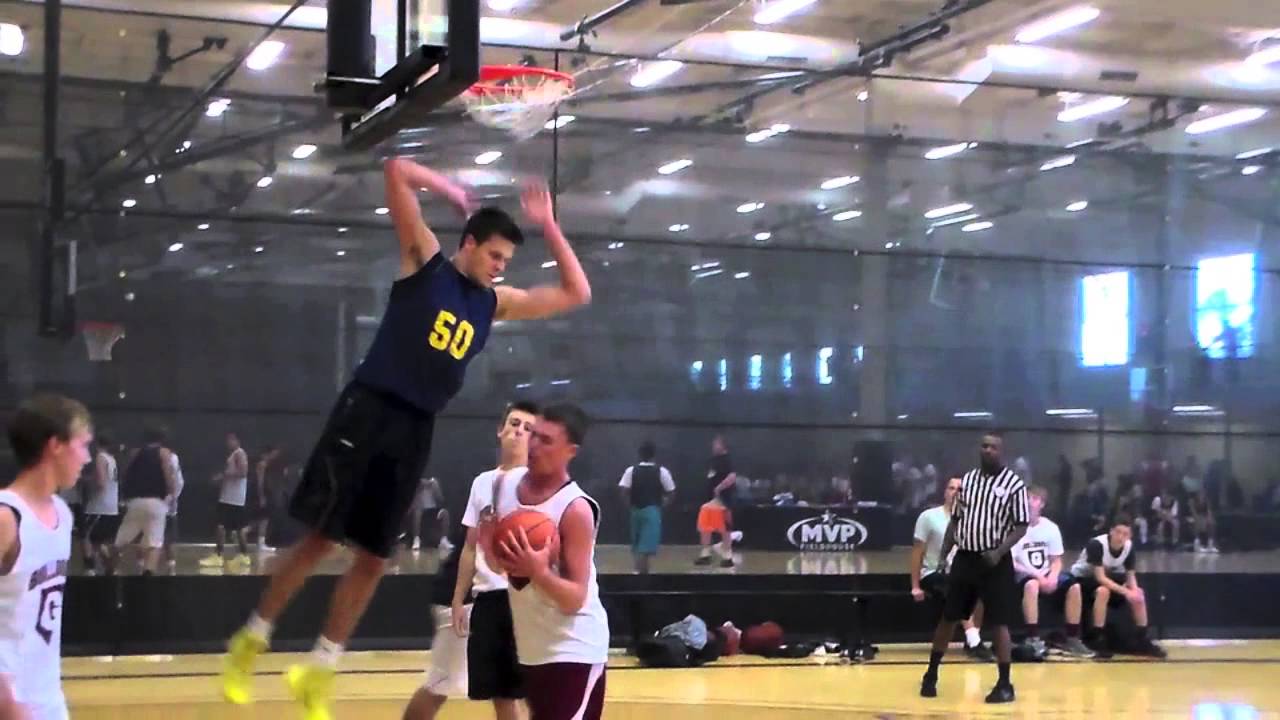 NEW University of Michigan commit Brent Hibbitts Pre-Season Highlights: 2015 Hudsonville PF