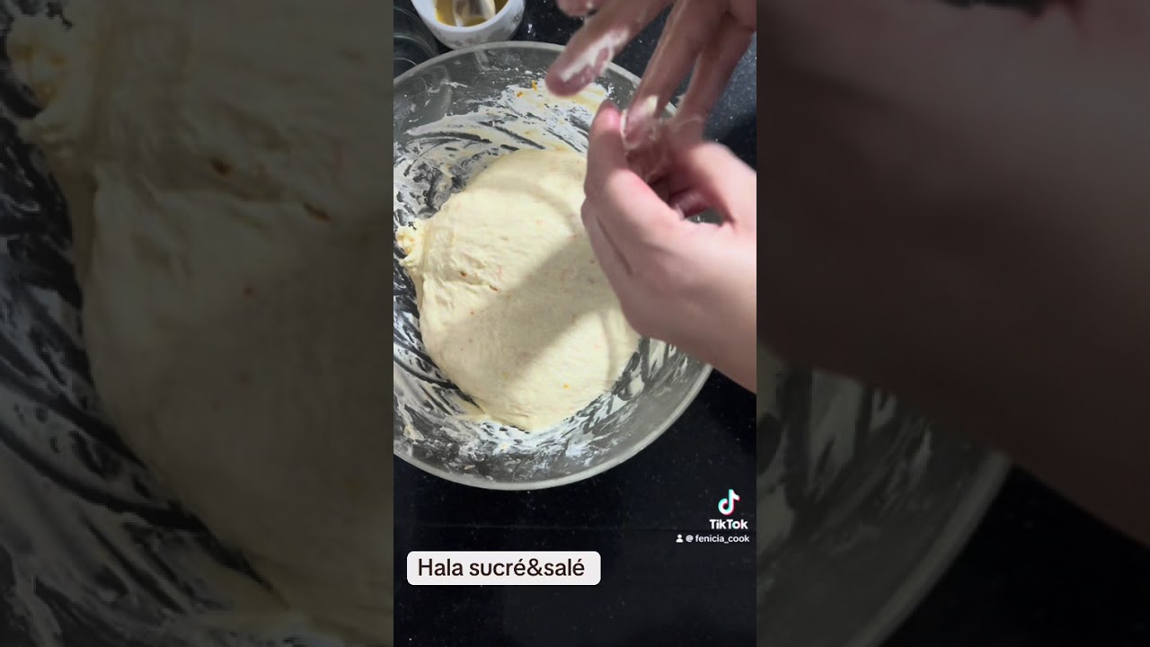 بريوش قطني بدون عجن ولا تعب عجينة 10دقائق