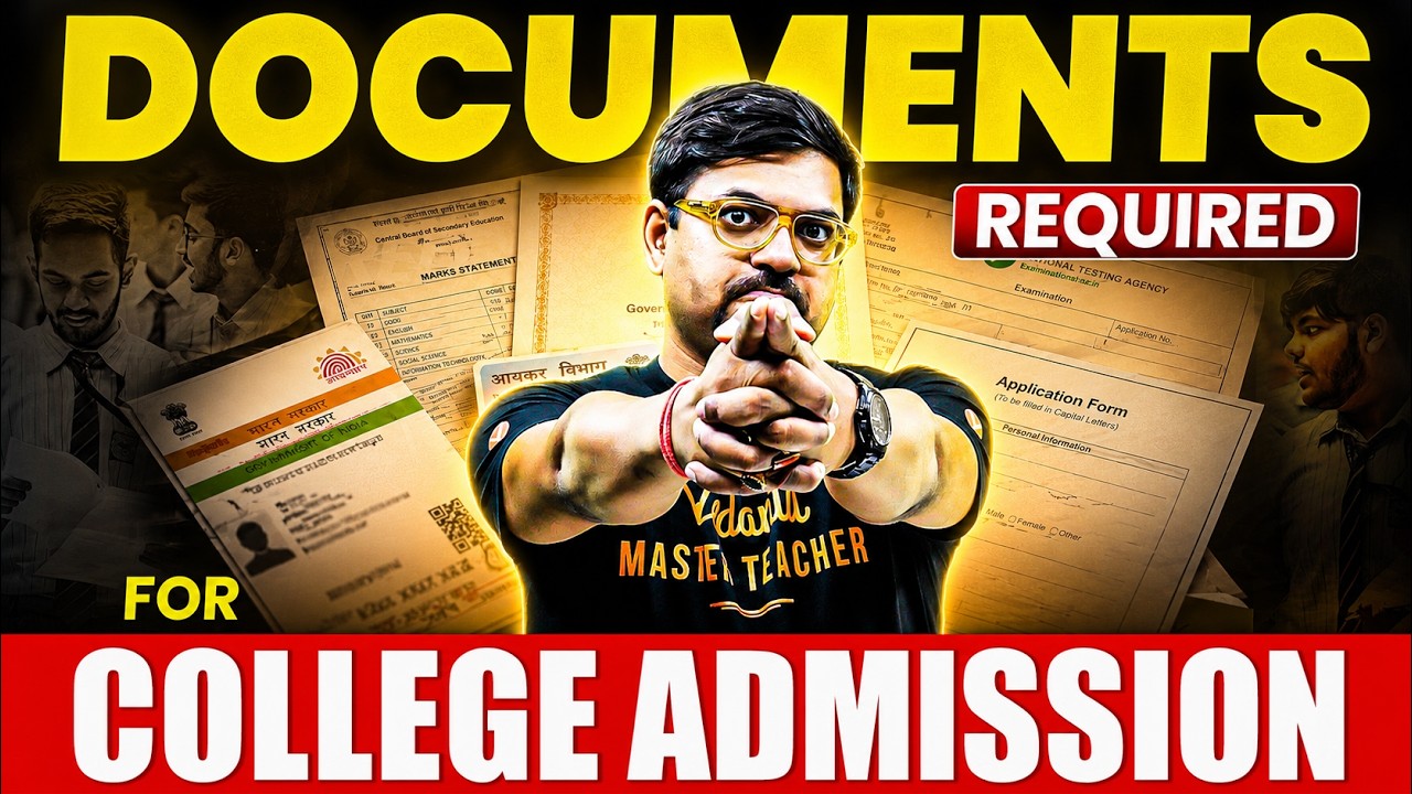 Documents Required for Enginnering Admission |IIT/NIT/IIIT /Private College Admission 2026 Harsh Sir