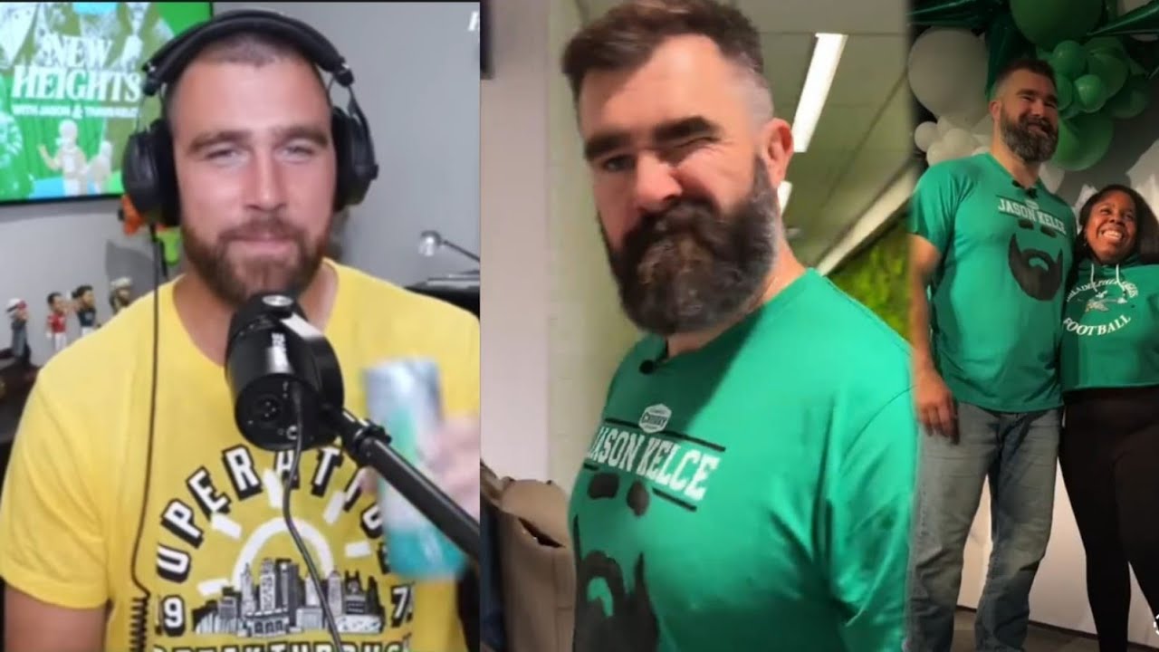 Travis Kelce witnessed Jason Kelce hilariously crashing meetings at Campbell's headquarters.