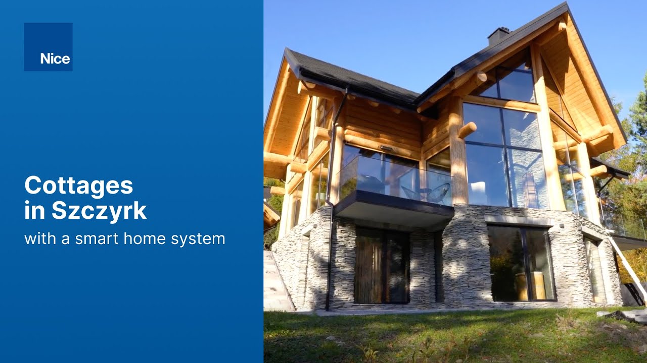 Smart home system in a holiday mountain house in Szczyrk. Nice/FIBARO smart real estate investment
