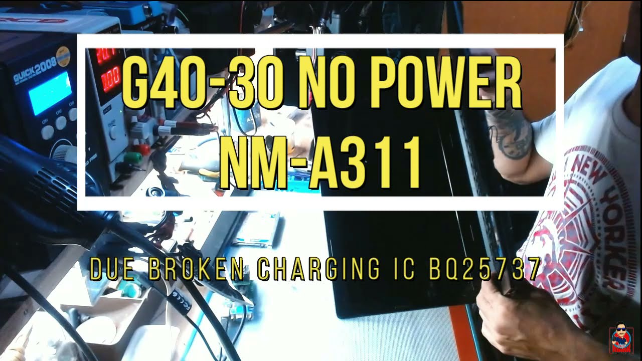 FIXING NO POWER LAPTOP | LENOVO NM - A311