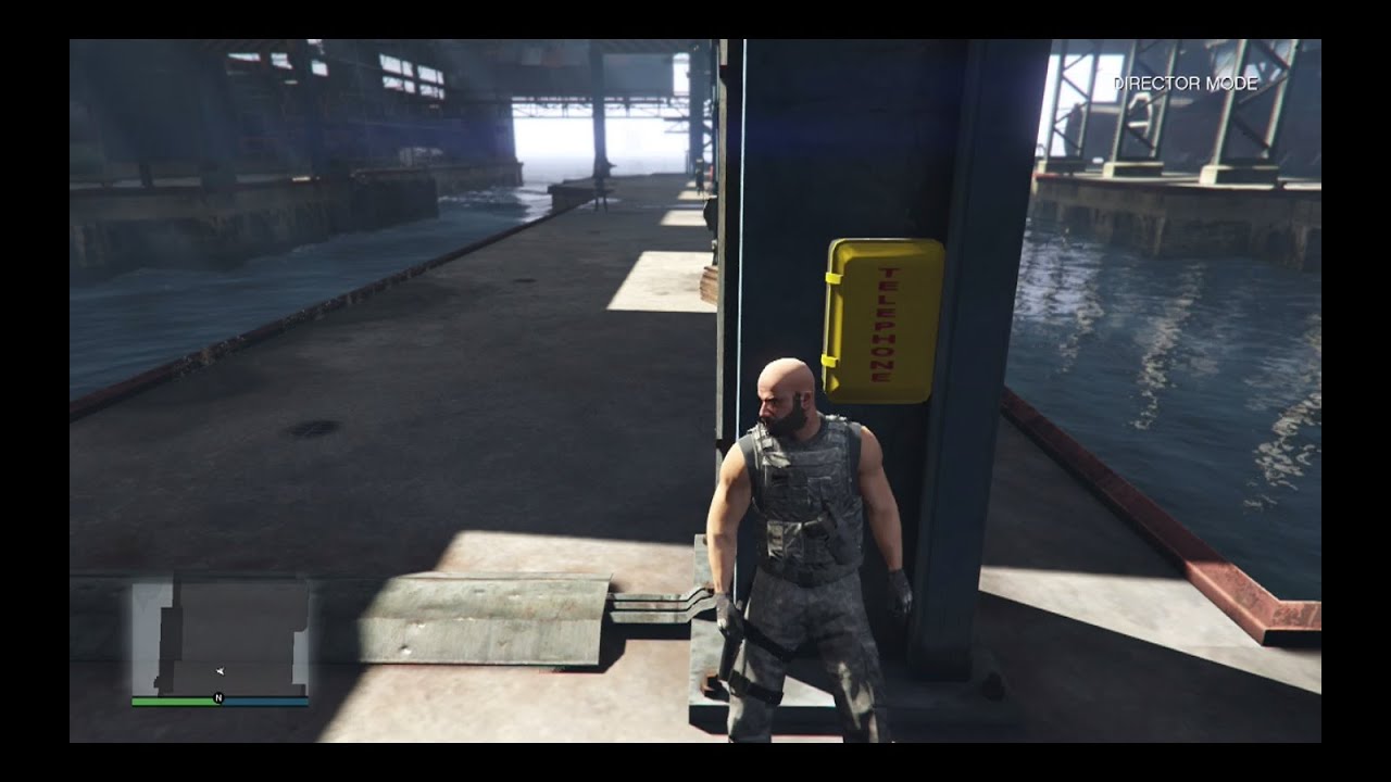 [GTA5] UNDERCOVER OP DE MERYWEATHER BASE!! | Director Mode #4
