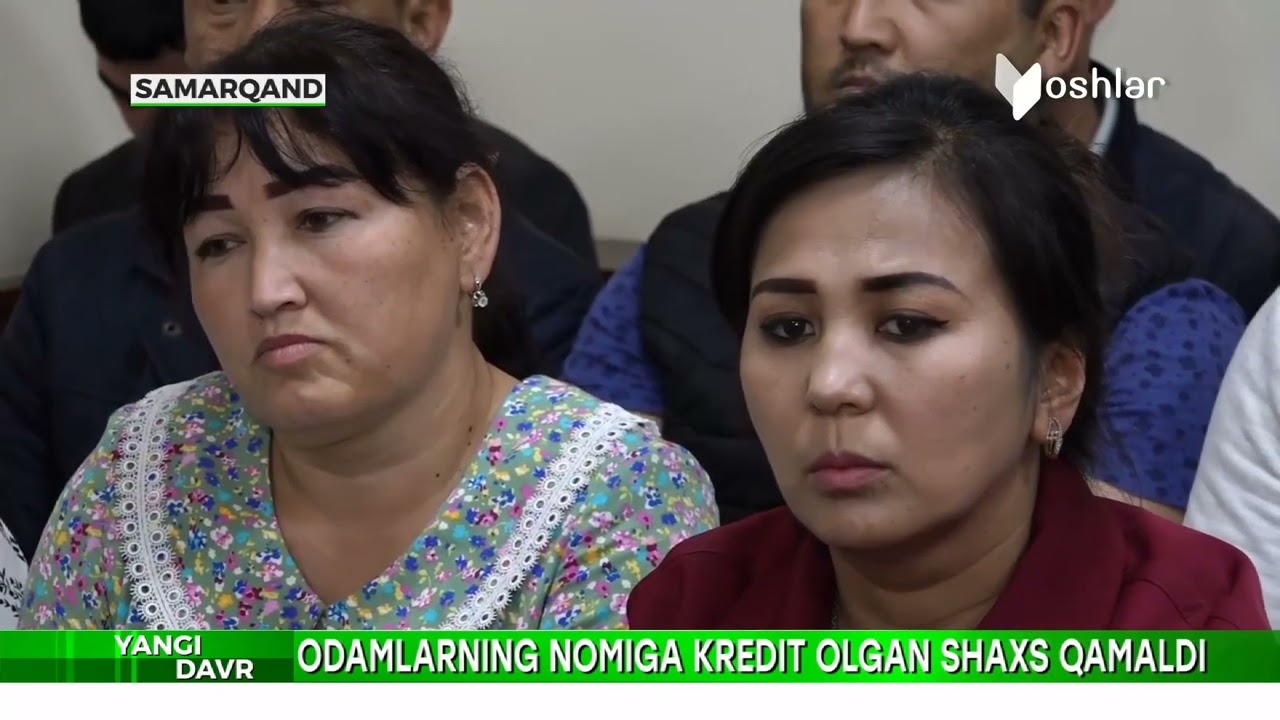 Odamlarning nomiga kredit olgan shaxs qamaldi