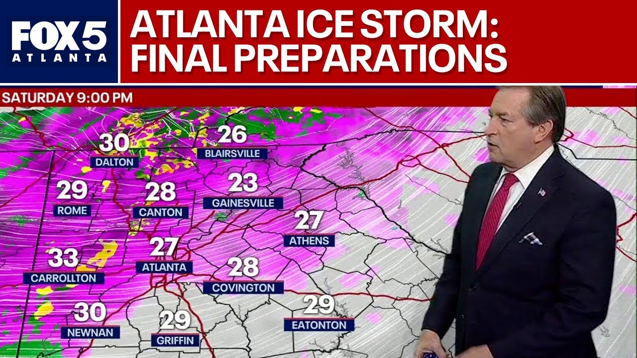 Atlanta braces for major ice storm: What you need to know | FOX 5 News