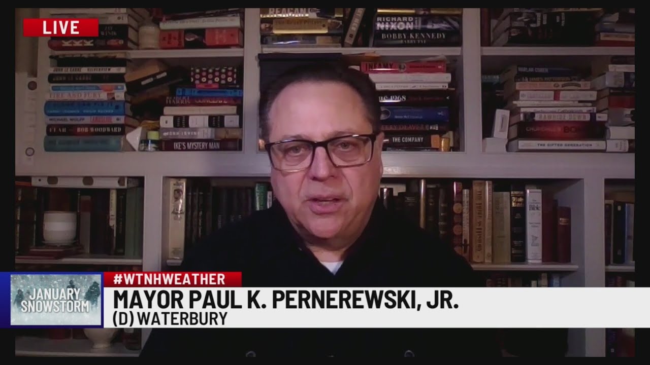 'This is a typical New England winter,' Waterbury mayor says