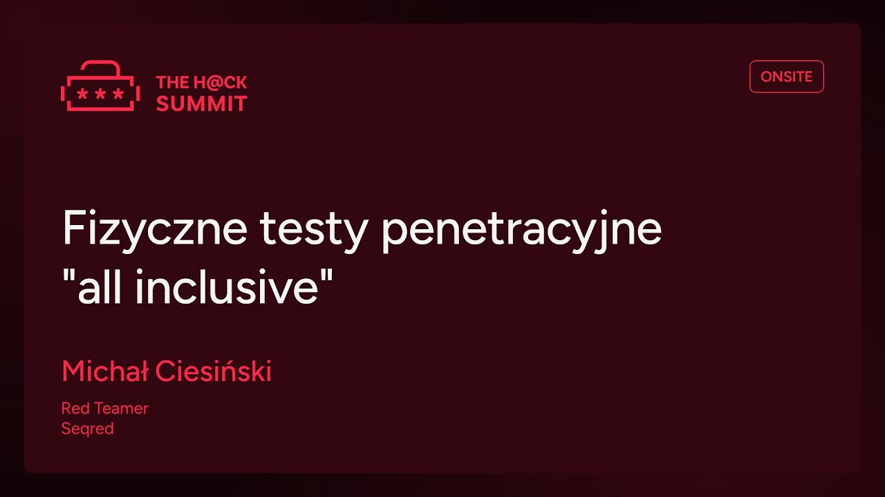 THS25 - Fizyczne testy penetracyjne 