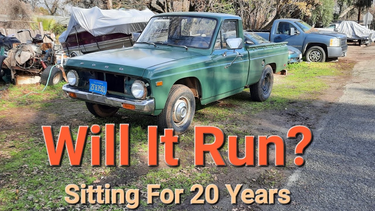 Ford Courier 1976 года. Будет ли он снова работать?
