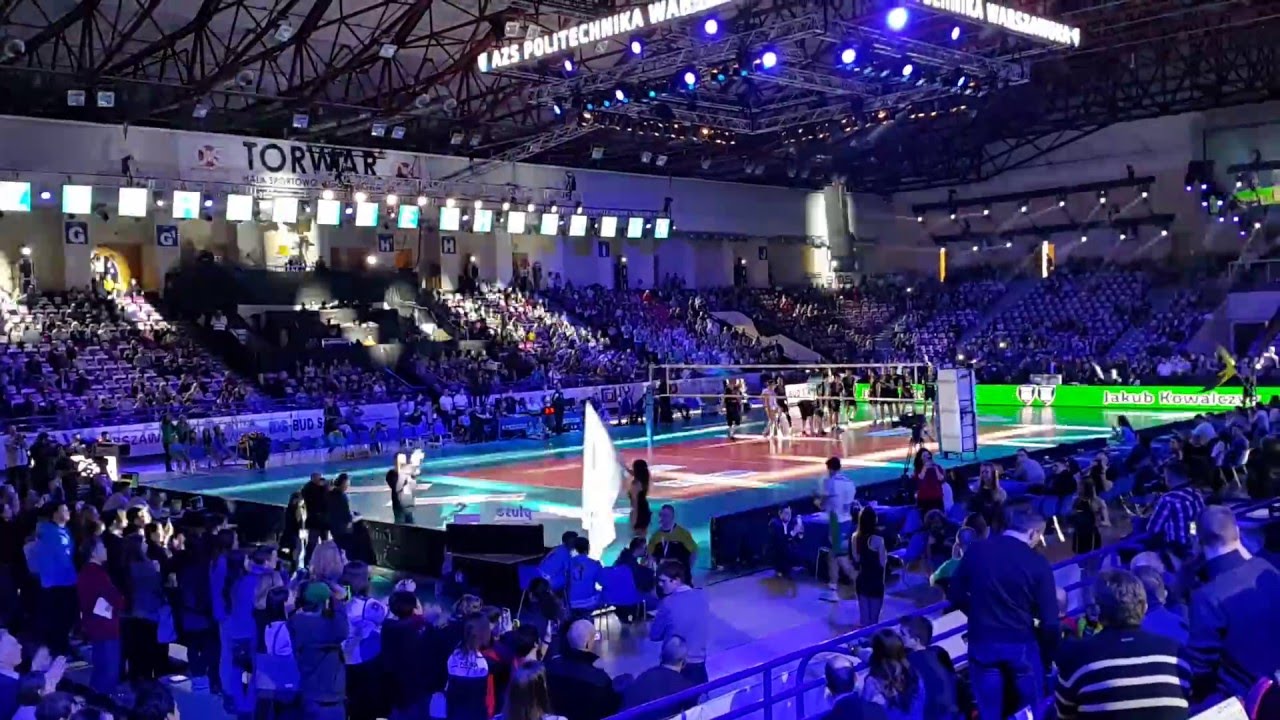 20.03.2016 - AZS Politechnika Warszawska vs PGE Skra Bełchatów - prezentacja drużyn