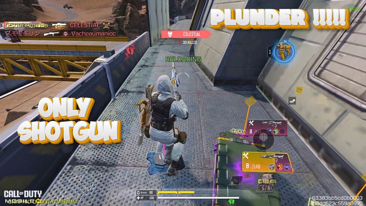 Only Shotgun In Plunder MAP in CODM 😜 || Battle Royal CODM 