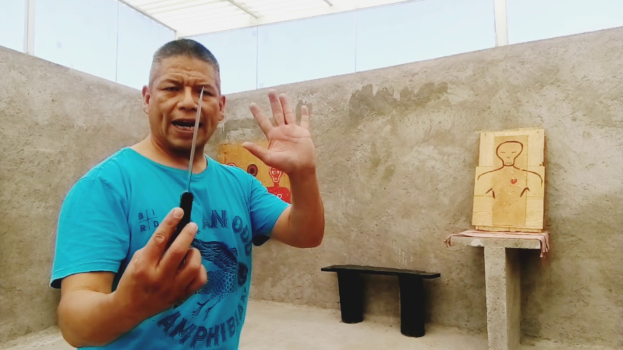 el arte de lanzar cuchillos