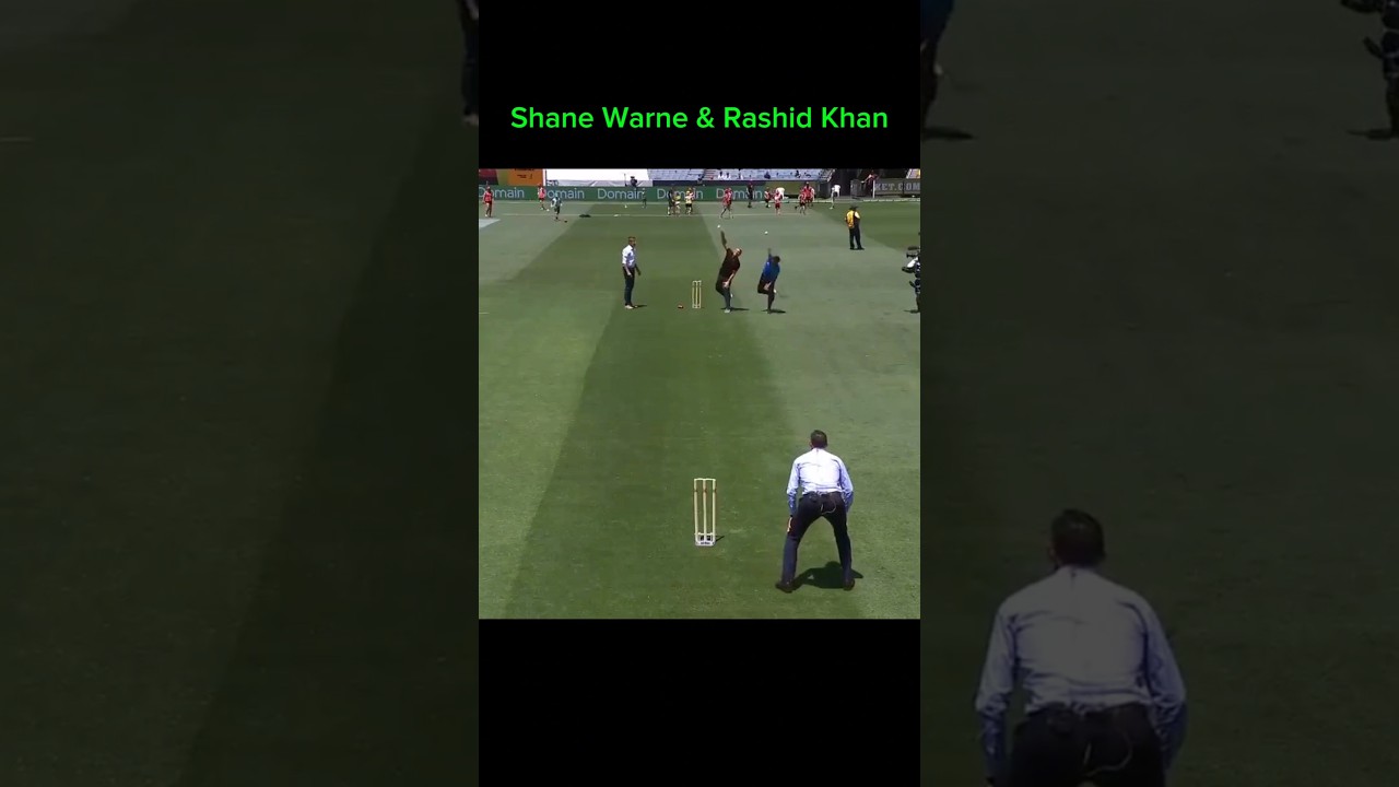 Shane Warne & Rashid Khan #shorts #shanewarne #rashidkhan