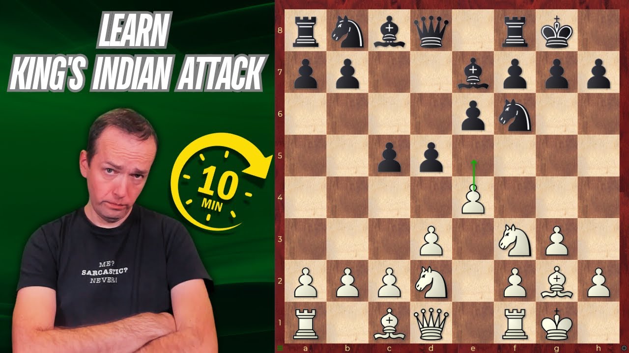 Learn King's Indian Attack in 10 minutes | Easy Chess