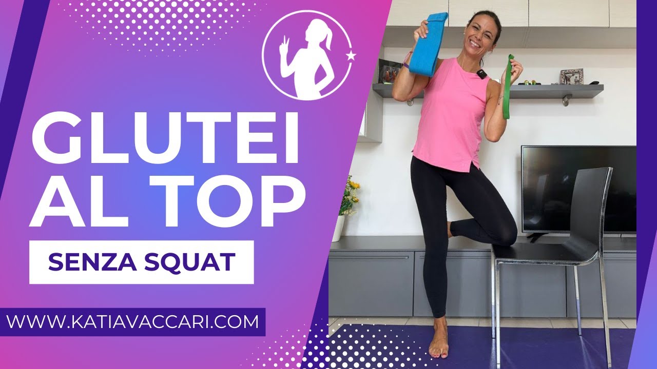 Gambe toniche e Glutei sodi senza squat e affondi (anche se hai dolore alle ginocchia e schiena)