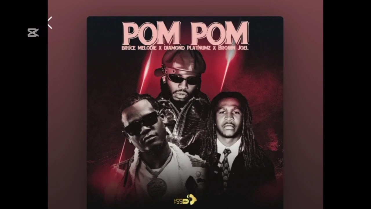 Bruce Melodie - POM POM Ft Diamond Platnumz & Brown Joel (official Audio) 2026