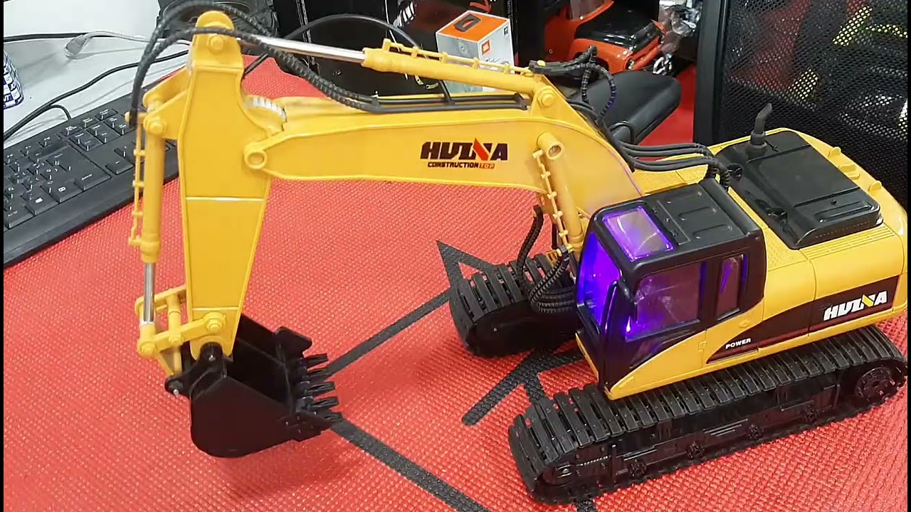 ¡¡RIFA GRATIS!! rc excavator huina 1350 #escavadora #rc #maquinariapesada #HUINA #retroexcavadora