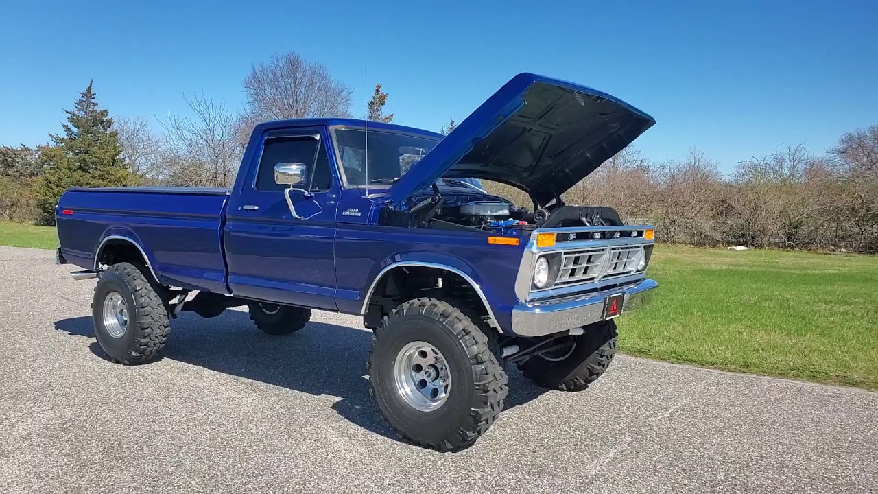 Lifted 1977 Ford F150 4x4 For Sale~400 Motor~Auto~No Rust~6 Inch Lift~Southern Truck