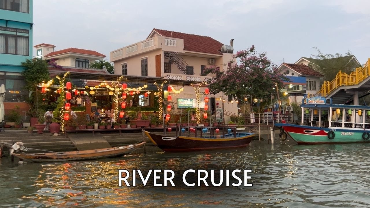 Golden Hour River ASMR: Hoi An's Peaceful Cruise [4K Video]