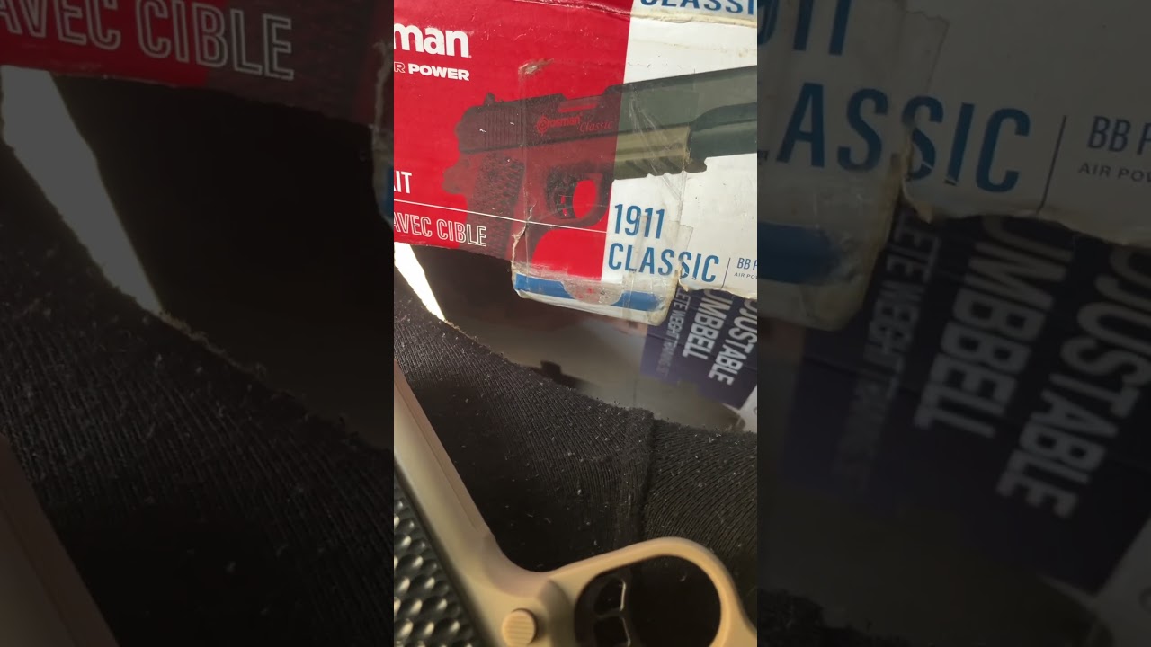 How to disassemble slide off of a crosman classic 1911 bb pistol