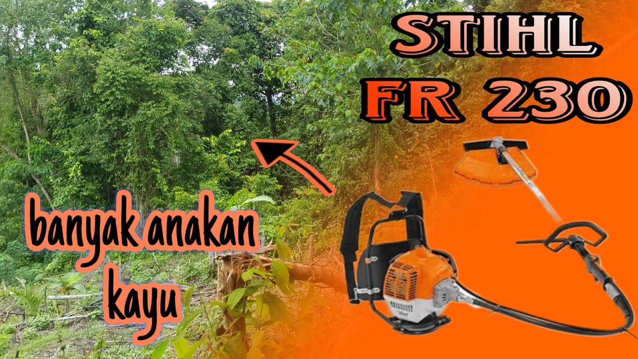 Review mesin rumput stihl FR 230 pertamax turbo. Lahan ekstrim bikin nyerah