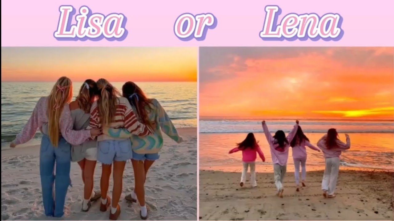 Lisa or Lena 💥 [ Summer vibes ] #summer #vibes
