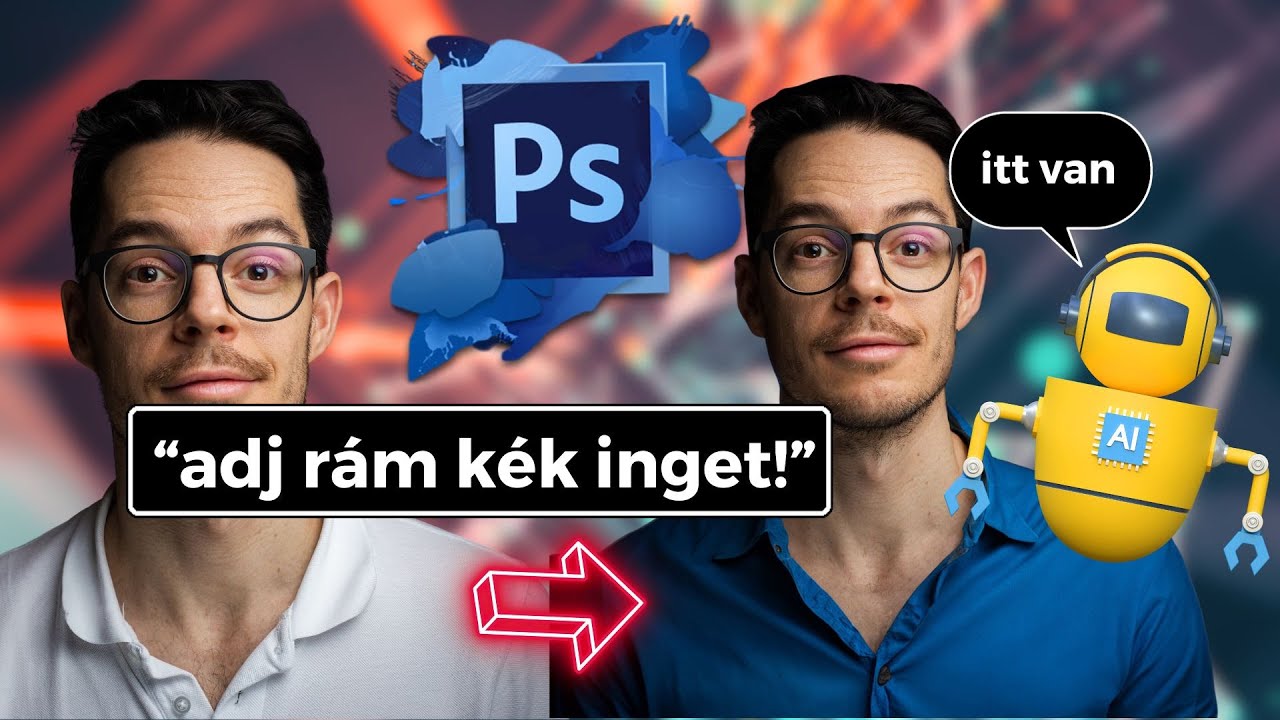 Photoshop + Mesterséges intelligencia - vágás, kitöltés, eltávolítás