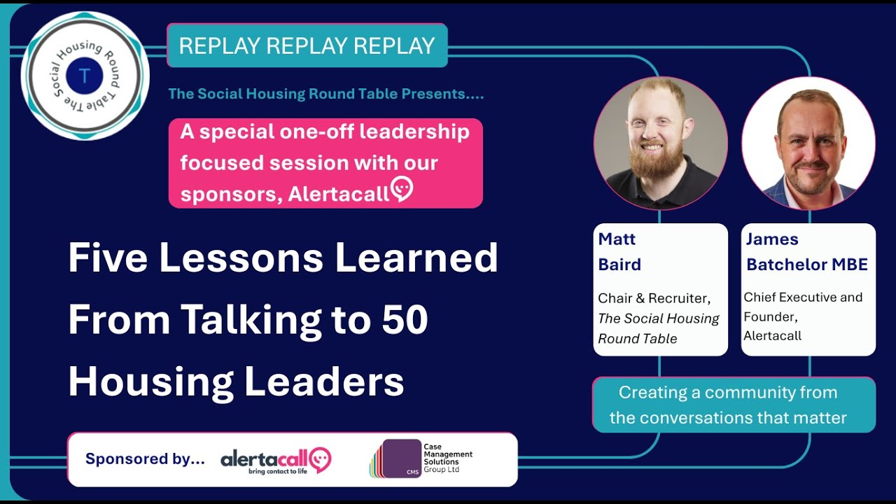 5 Lessons Learned From Talking to 50 Housing Leaders