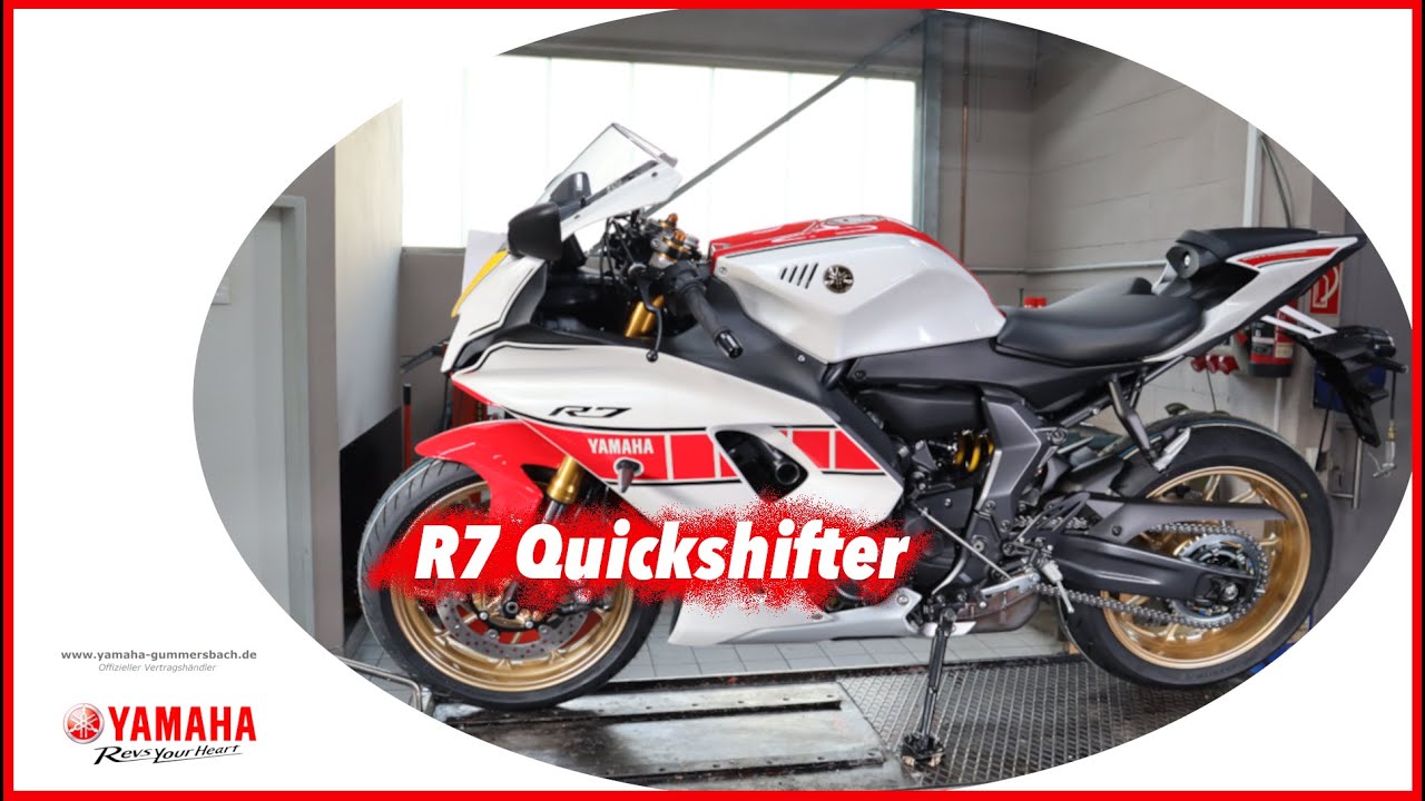 Yamaha R7 - Quickshifter Einbau Schritt für Schritt