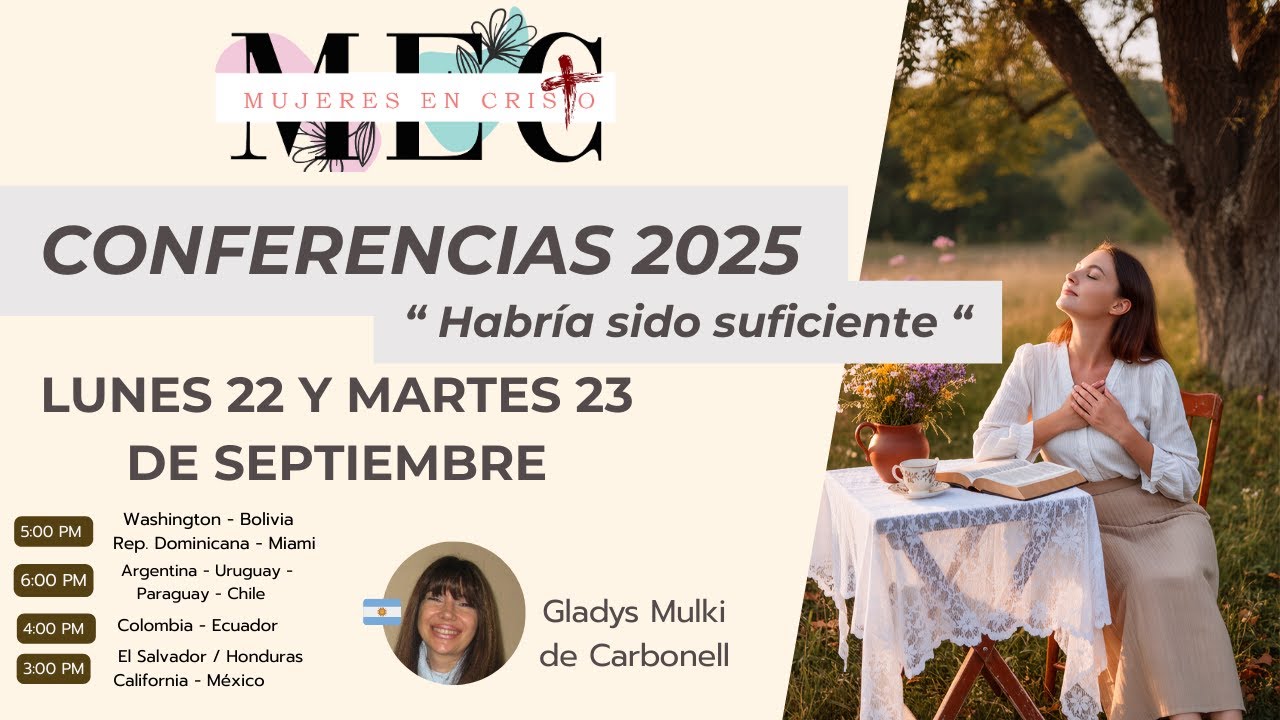 II CONFERENCIAS 2025 / MEC/ Oradora Gladis Mulki de Carbonell