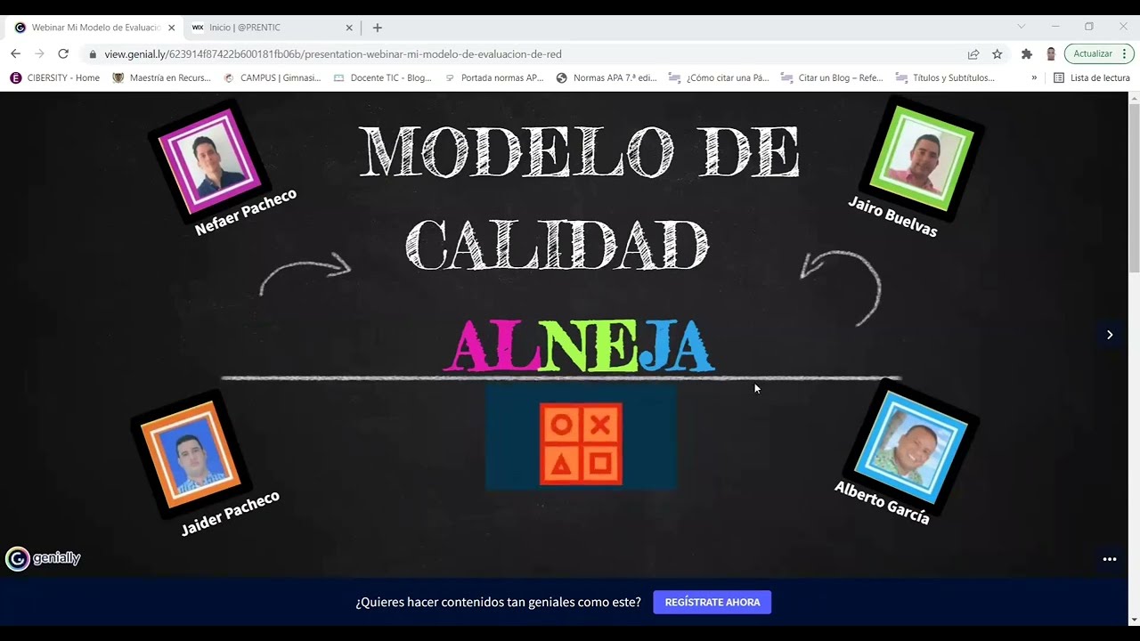 Presentacion Modelo calidad de RED - ALNEJA