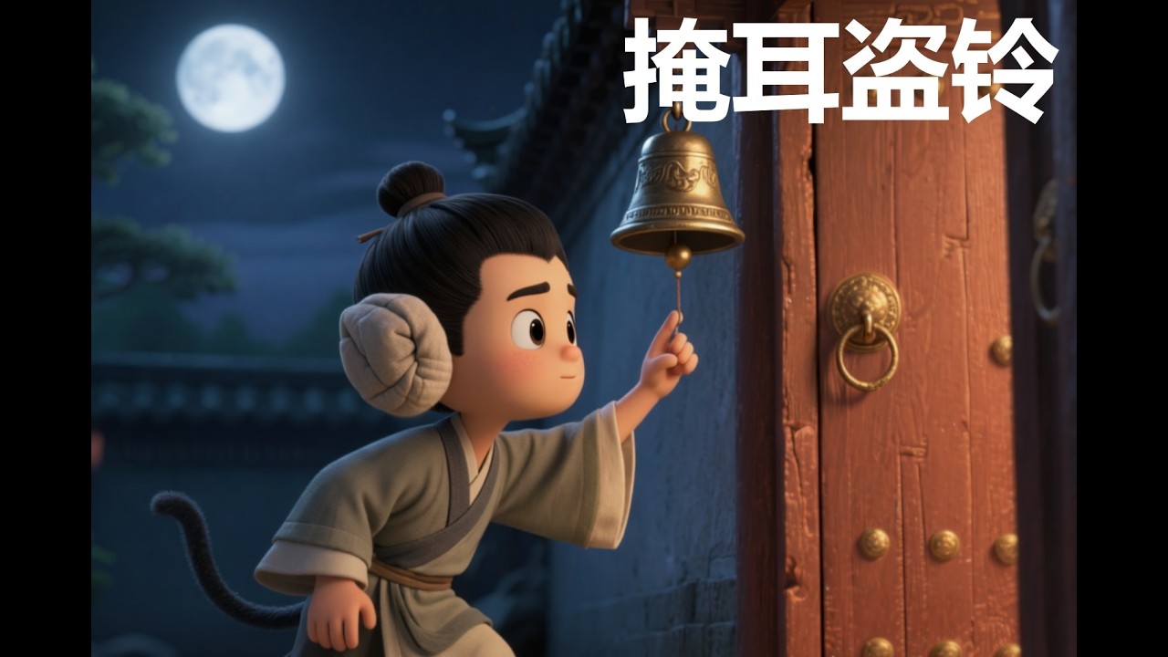 掩耳盗铃#成语故事 #儿童睡前故事 #学中文听故事 #Chinese Idiom Story
