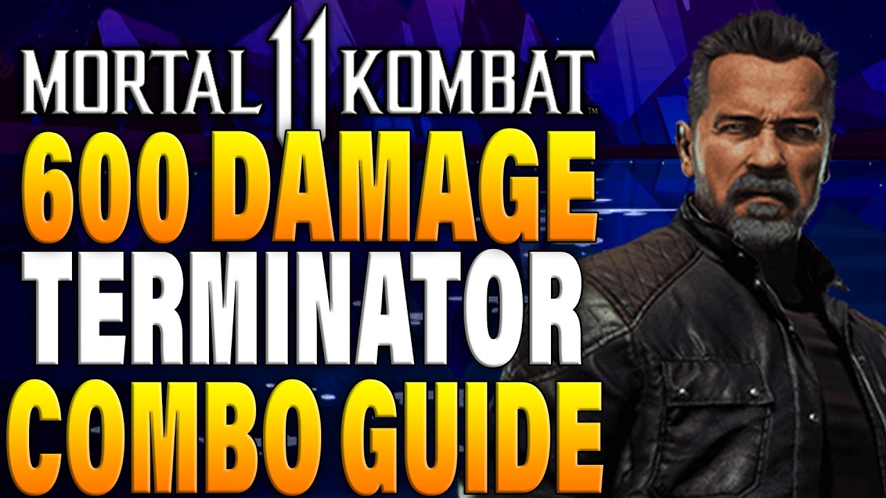 Mortal Kombat 11 Terminator Combos - MK11 Terminator Combo Tutorial Daryus P