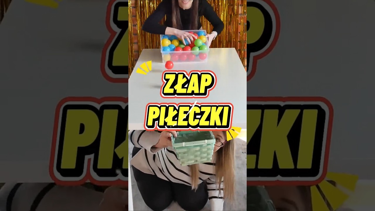 Ile złapiesz piłeczek? 🎾🧐 #challenge #viral