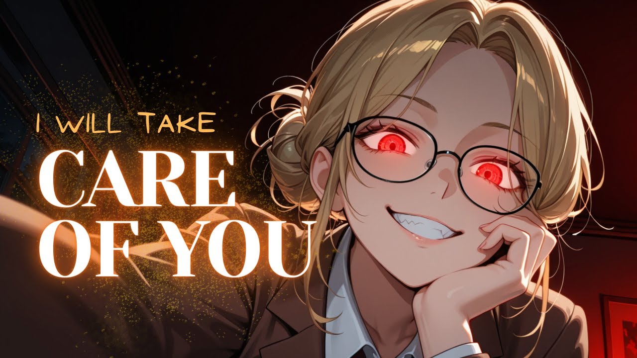 [F4A] Posessive Yandere Therapist Can’t Resist You & Makes You Her Pet Forever🖤⛓️ [asmr roleplay]