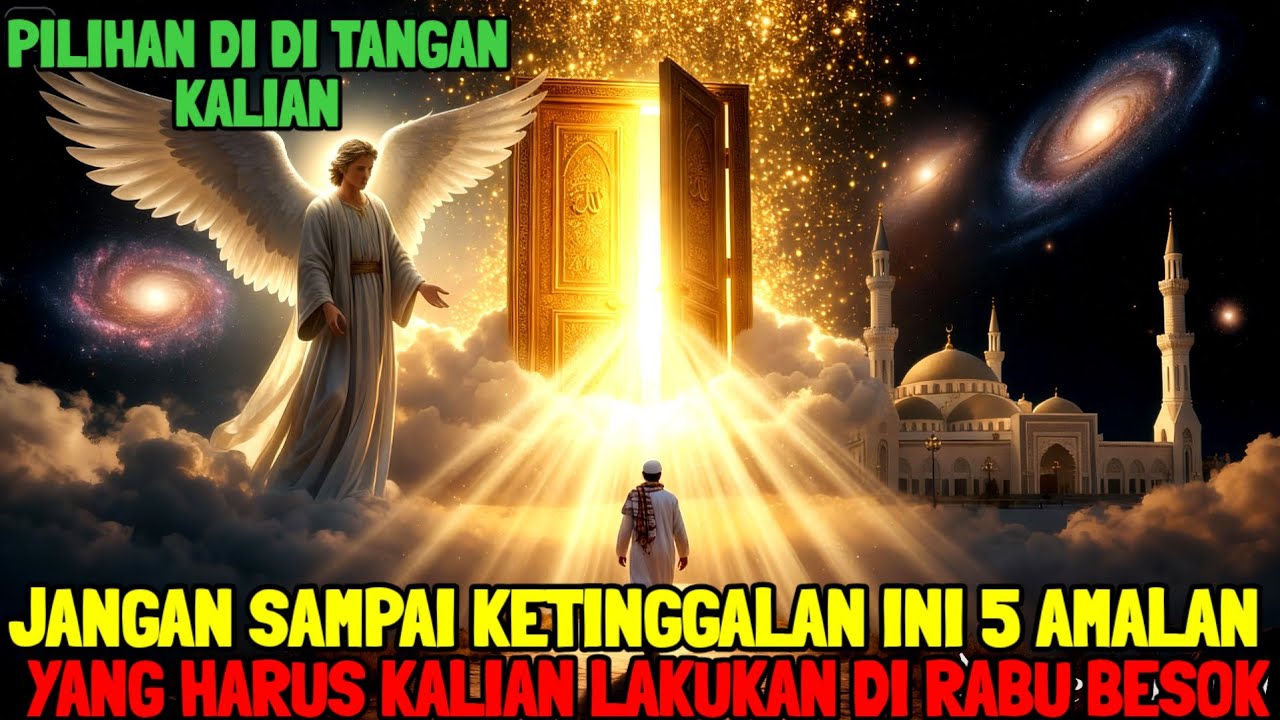 KALIAN BERUNTUNG‼️AMALKAN RABU BESOK 6 RAHASIA YANG MENGETARKAN ARSY DAN MALAIKAT MIKAIL LANGSUNG?..