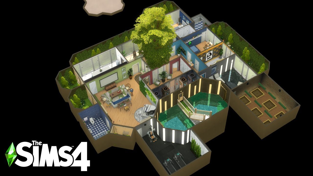 CONSTRUÍ UMA CASA PARA A QUARENTENA NO THE SIMS 4